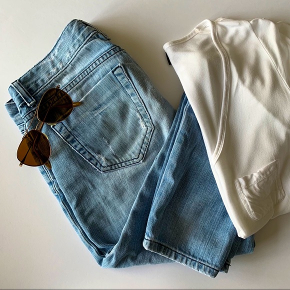 🤍2/$20 Bebe Distressed Skinny Jeans - Picture 1 of 8